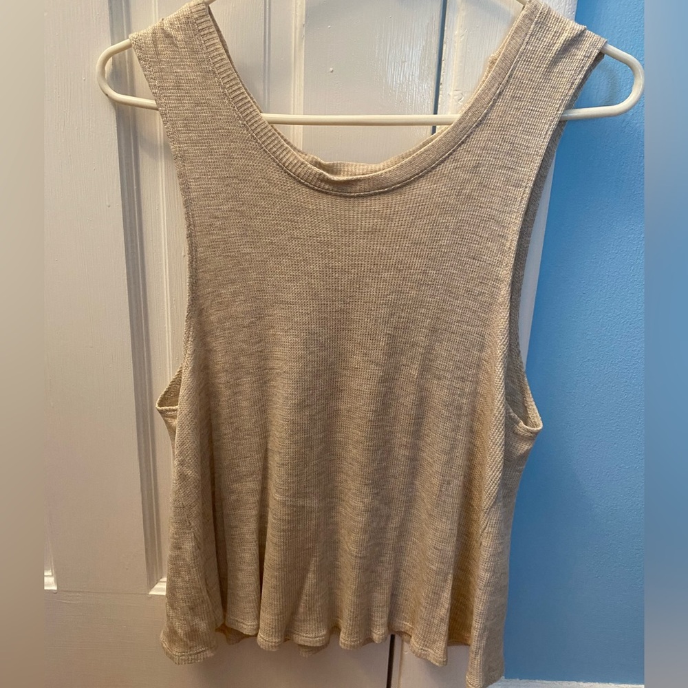 Basic by Design Woven Loose Fit Tank